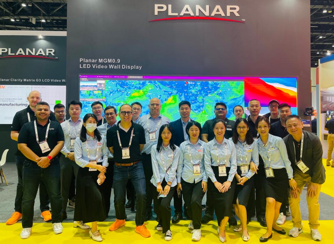 InfoComm Asia | xcsport体育Planar全球首发第四代Micro LED智能一体机