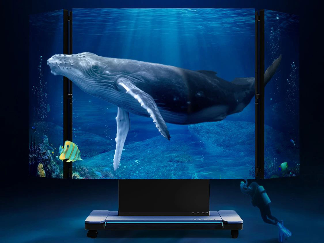 xcsport体育全新一代3D折叠屏首秀北京教育装备展，开启智慧教育多维交互时代