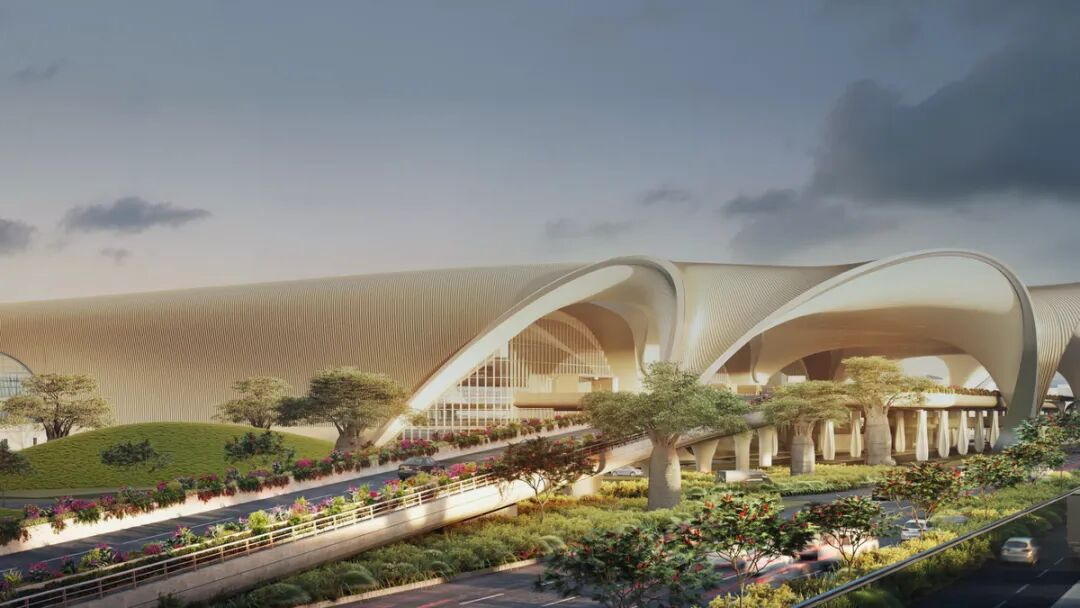 标杆案例 | xcsport体育圆形显示屏项目落地新孟买国际机场，打造印度首个“全数字化绿色枢纽”